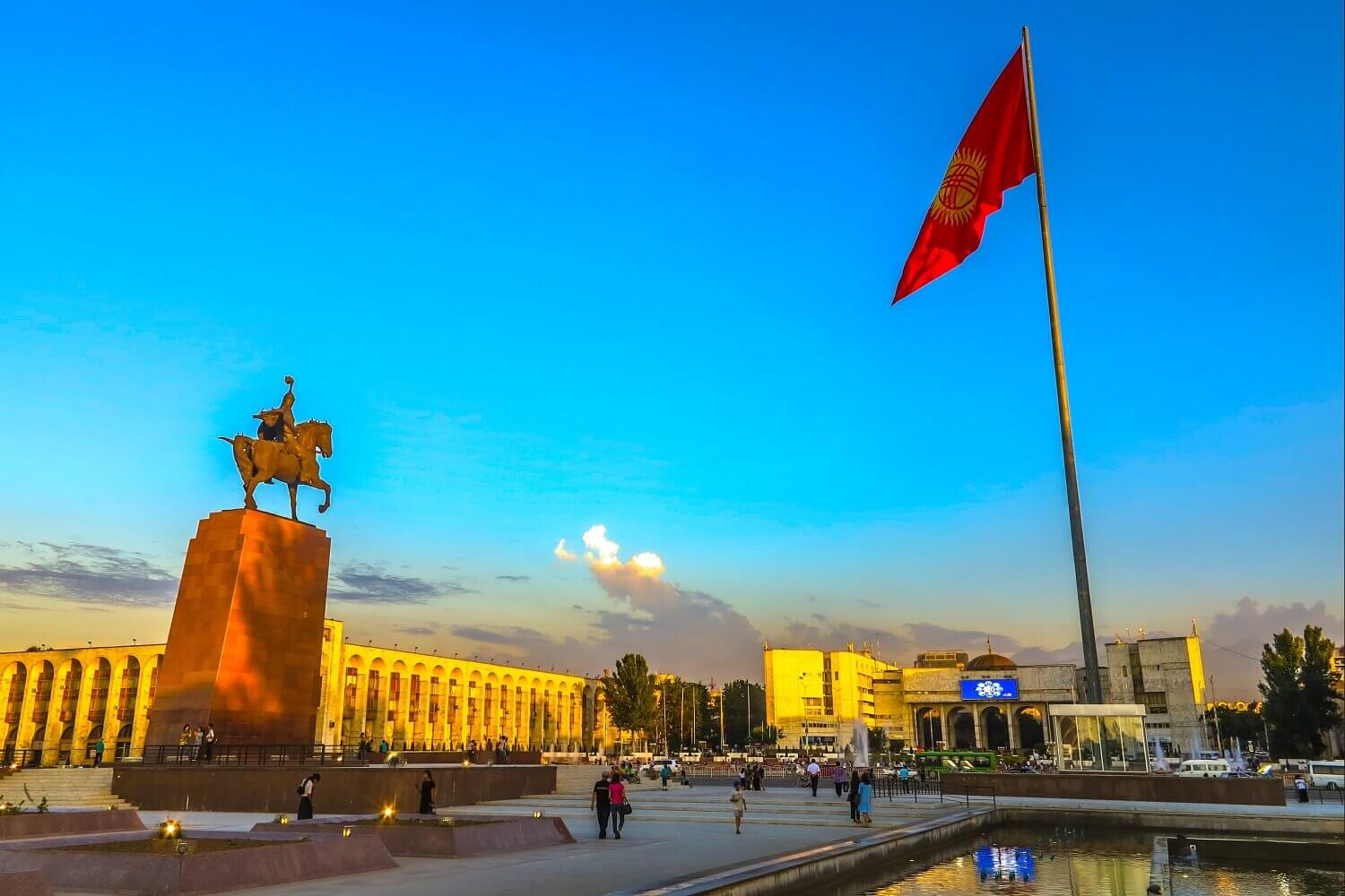 Ala-Too Square in Bishkek